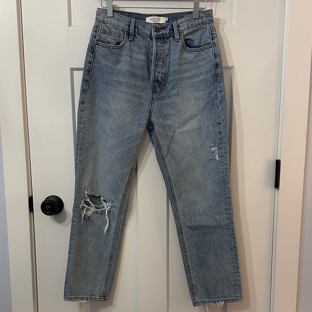 Hidden Light Blue Jeans